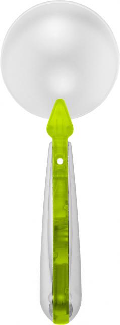 GP-019 Rimless Magnifier - Translucent Lime - Bottom View