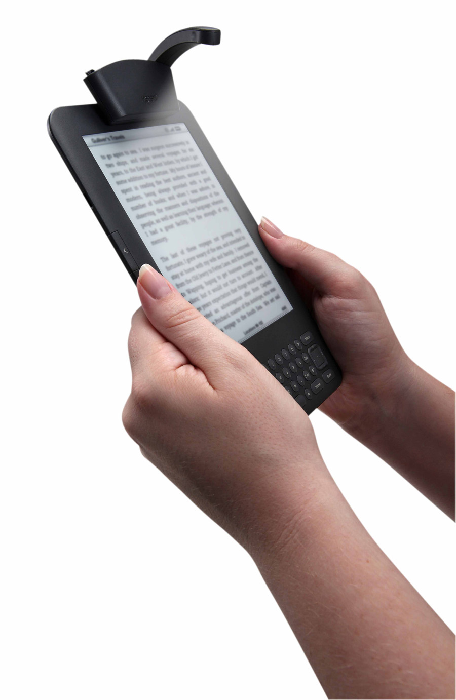 Kindle in Hands Graphite (Silo)