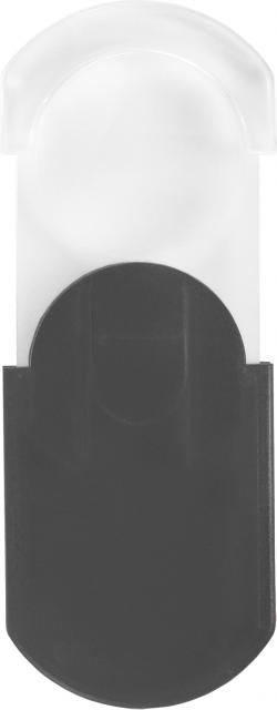 GP-033 Slide-Out Magnifier - Translucent Smoke - Open