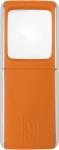 GP-01 Pocket Magnifier - Opaque Tangerine - Top View - Closed