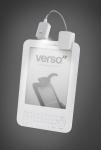 White Clip Light on Kindle with Verso Screen